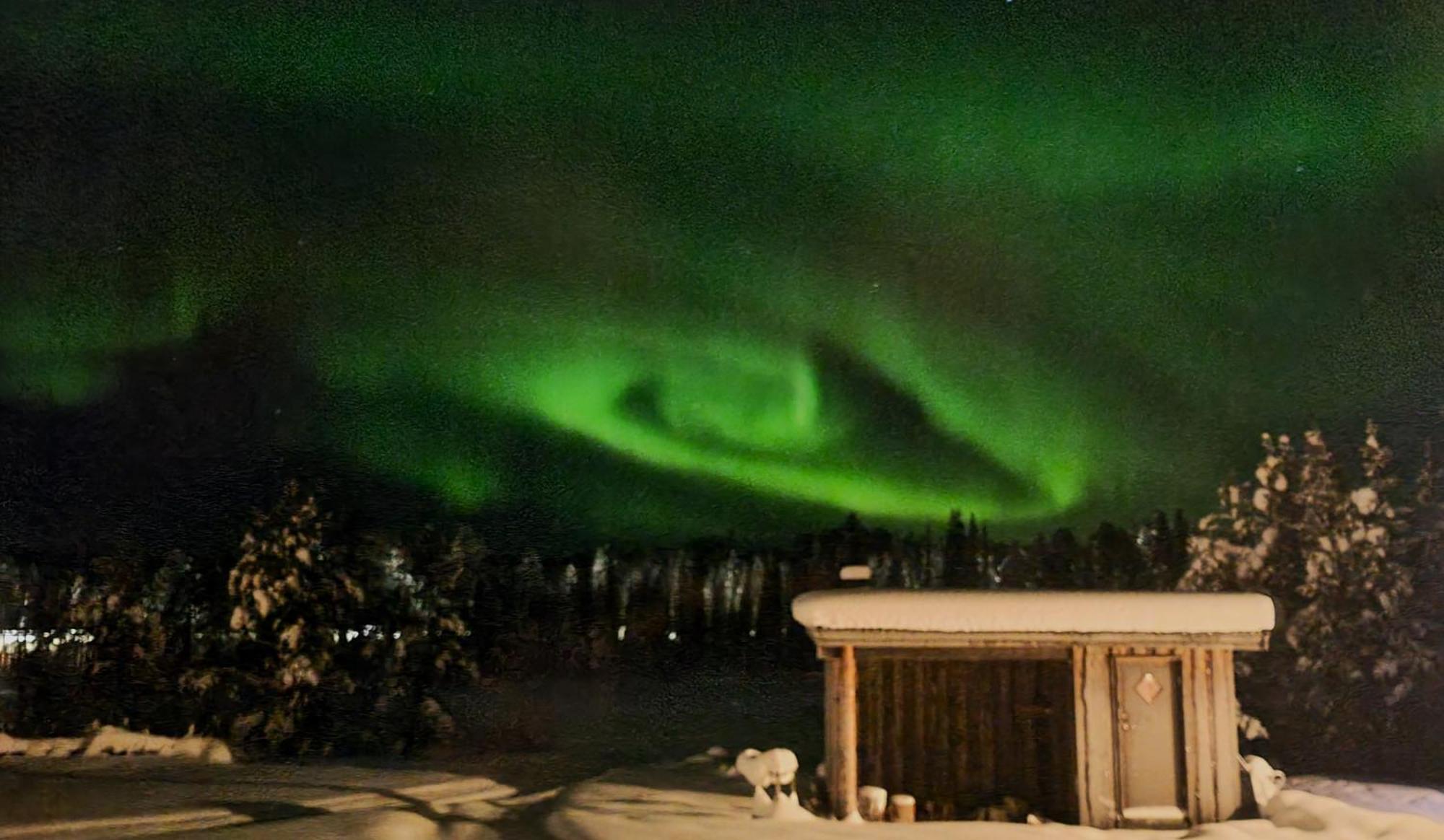 Reindeer River Lights Lodge Kiruna Zewnętrze zdjęcie