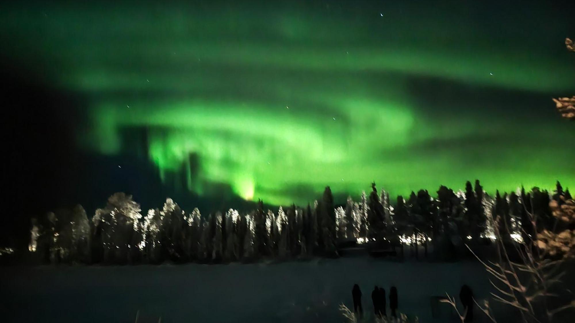 Reindeer River Lights Lodge Kiruna Zewnętrze zdjęcie